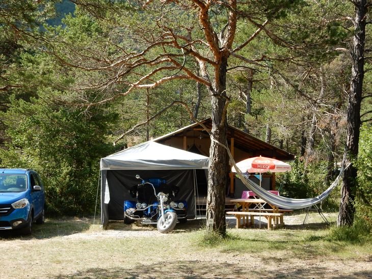 Location tentes Lodge Kenya aménagées – 5 personnes - 34.5 m²